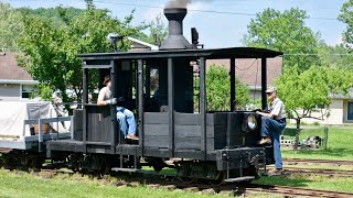 Replica Climax Logging Steam Locomotive Locust Heights and Western [upl. by Haggai]