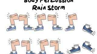 Body Percussion Rainstorm [upl. by Reeta]