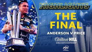 PRICE RULES THE WORLD  Final Highlights  202021 William Hill World Darts Championship [upl. by Lamee]