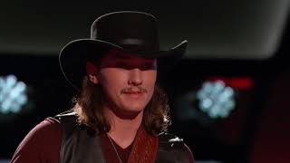 The Voice 2015 Blind Audition Cody Wickline He Stopped Loving Her Today [upl. by Rediah611]