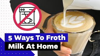 How To Froth Milk At Home Best Milk Frothers Review [upl. by Iraam]