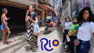 Favela Rocinha The BIGGEST Favela in Brasil  Walking Tour Rio de Janeiro [upl. by Grearson]