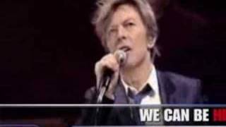 David Bowie quot Heroesquot Live with lyrics [upl. by Natalia349]