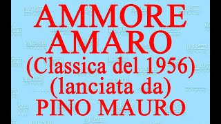 Ammore amaro  Midi Napoli  New Karaoke  Antologia della canzone napoletana [upl. by Dnomso]