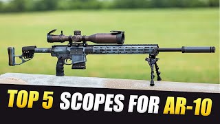 5 Best Scopes for AR10 in 2022  Madman Review [upl. by Damita498]