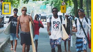 Meet the Surfers Redefining Brazils Largest Favela  Short Film Showcase [upl. by Adaha]