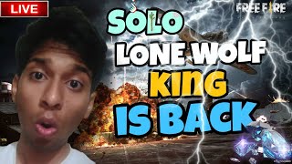 Free Fire Live 🔴 Lone Wolf King 🥴Yanva Gaming 😁 With Comeback Challenge 😂 ff freefire YanvaGaming [upl. by Dnilazor367]