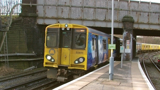 Half an Hour at 216  Birkenhead North Station 1022017  Class 507 508 terminus [upl. by Marchelle]