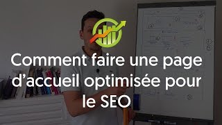 Comment faire une page daccueil optimisée SEO [upl. by Bealle]