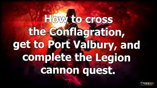 How to cross the Conflagration in Grim Dawn [upl. by Survance686]