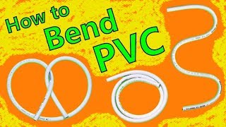 HOW TO BEND PVC PIPE EASY [upl. by Bosch]