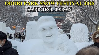 2025 Sapporo Snow Festival  Odori Park [upl. by Khajeh178]