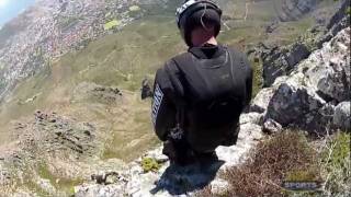 Jeb Corliss Table Mountain Crash [upl. by Josefina669]