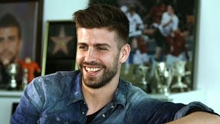 Gerard Pique Full Length Interview  Messi vs Ronaldo Sir Alex Ferguson vs Guardiola EPL v La Liga [upl. by Gnoix]