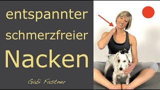 🧽in 13 min NackenVerspannungen lösen  ohne Hilfsmittel im Sitzen [upl. by Paucker]