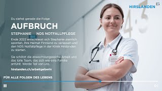 Stephanie Aufbruch – NDS Notfallpflege [upl. by Naitsirt]