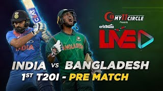 Cricbuzz LIVE India v Bangladesh 1st T20I Prematch show [upl. by Syah]