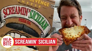 Barstool Pizza Review  Screamin Sicilian Frozen Pizza [upl. by Samale]