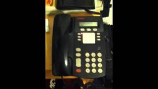 Avaya IP Phone System Intercom Call [upl. by Rubel]