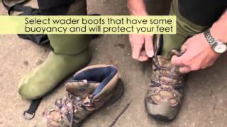 Wader Safety Training for Anglers [upl. by Arata877]