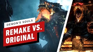 Demons Souls Remake Gameplay PS5 vs PS3 Graphics Comparison [upl. by Godding407]