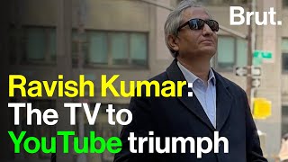 Ravish Kumar The TV to YouTube triumph [upl. by Darryn]