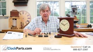 How to Replace a Clock Mechanism [upl. by Earleen]